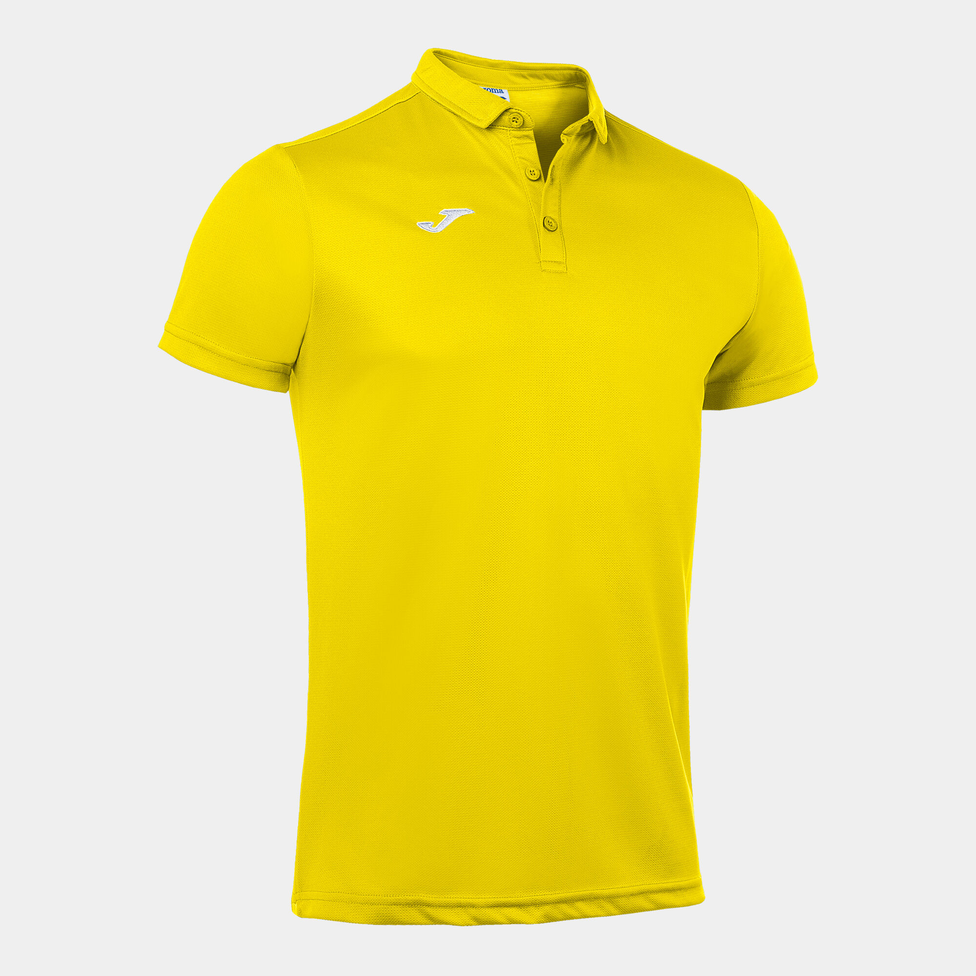 Polo shirt short-sleeve man Hobby yellow