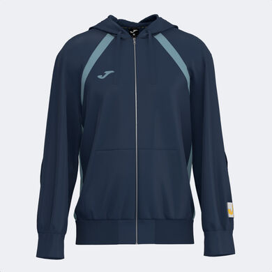 Hooded jacket man Step navy blue