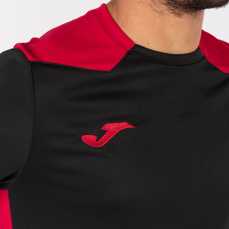 Insatisfecho Interprete espiritual Shirt short sleeve man Championship VI black red | JOMA®