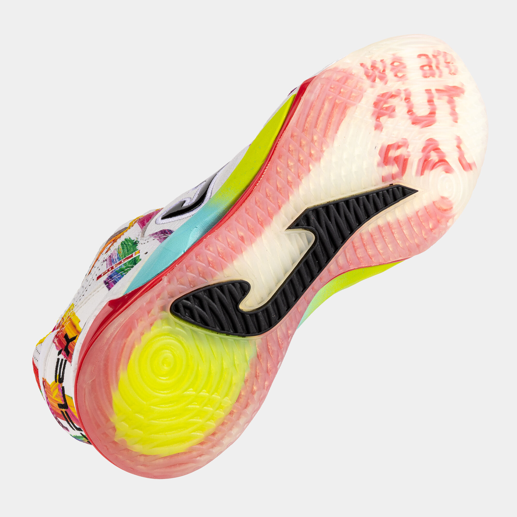 Futsal shoes Top Flex Plus 26 Graffiti indoor white | JOMA®