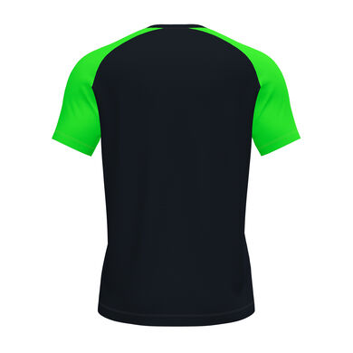 Camiseta manga corta hombre Academy IV negro verde fl&uacute;or