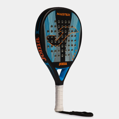Padel racket Master black fluorescent turquoise