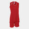 Conjunto mulher Atlanta vermelho branco