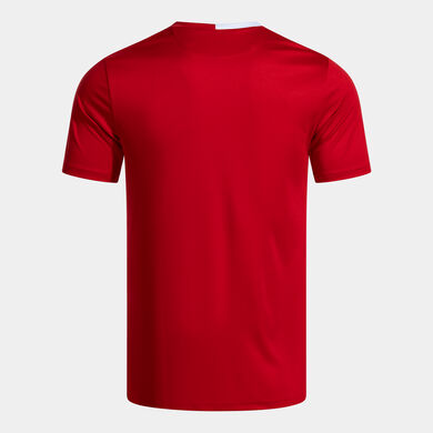 Koszulka z kr&oacute;tkim rękawem mężczyźni Performance czerwony bialy