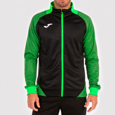 Chaqueta hombre Essential II negro verde flúor