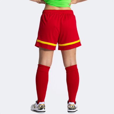 Short mujer Tokyo rojo amarillo