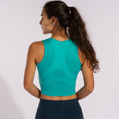 Top femme Elite IX turquoise