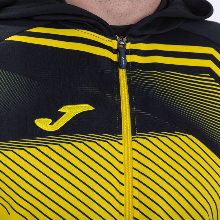 Simposio Correctamente gusto CHAQUETA CON CAPUCHA HOMBRE SUPERNOVA II AMARILLO NEGRO | JOMA®