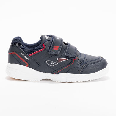 Chaussures casual W.School Jr 25 junior bleu marine rouge