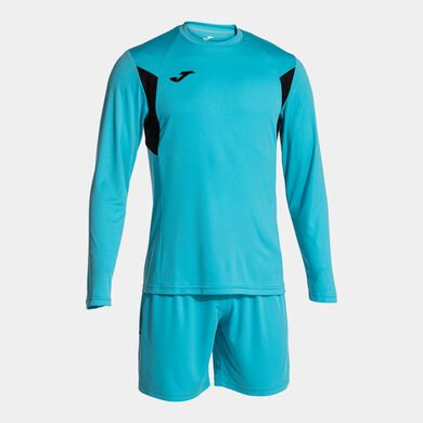 Set mann Winner GK neon-türkis schwarz