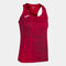 Tank top woman Elite VIII red