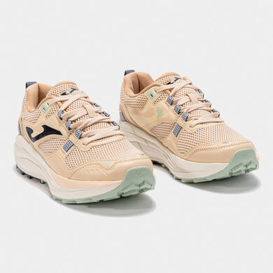 Zapatillas trail Shock Lady 25 mujer beige