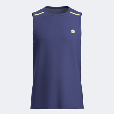 Sleeveless t-shirt man Indoor Gym blue