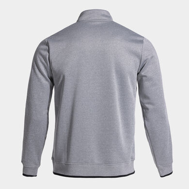 Sudadera hombre Olimpiada gris melange negro