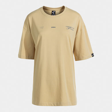 Shirt short sleeve woman Mimetic brown