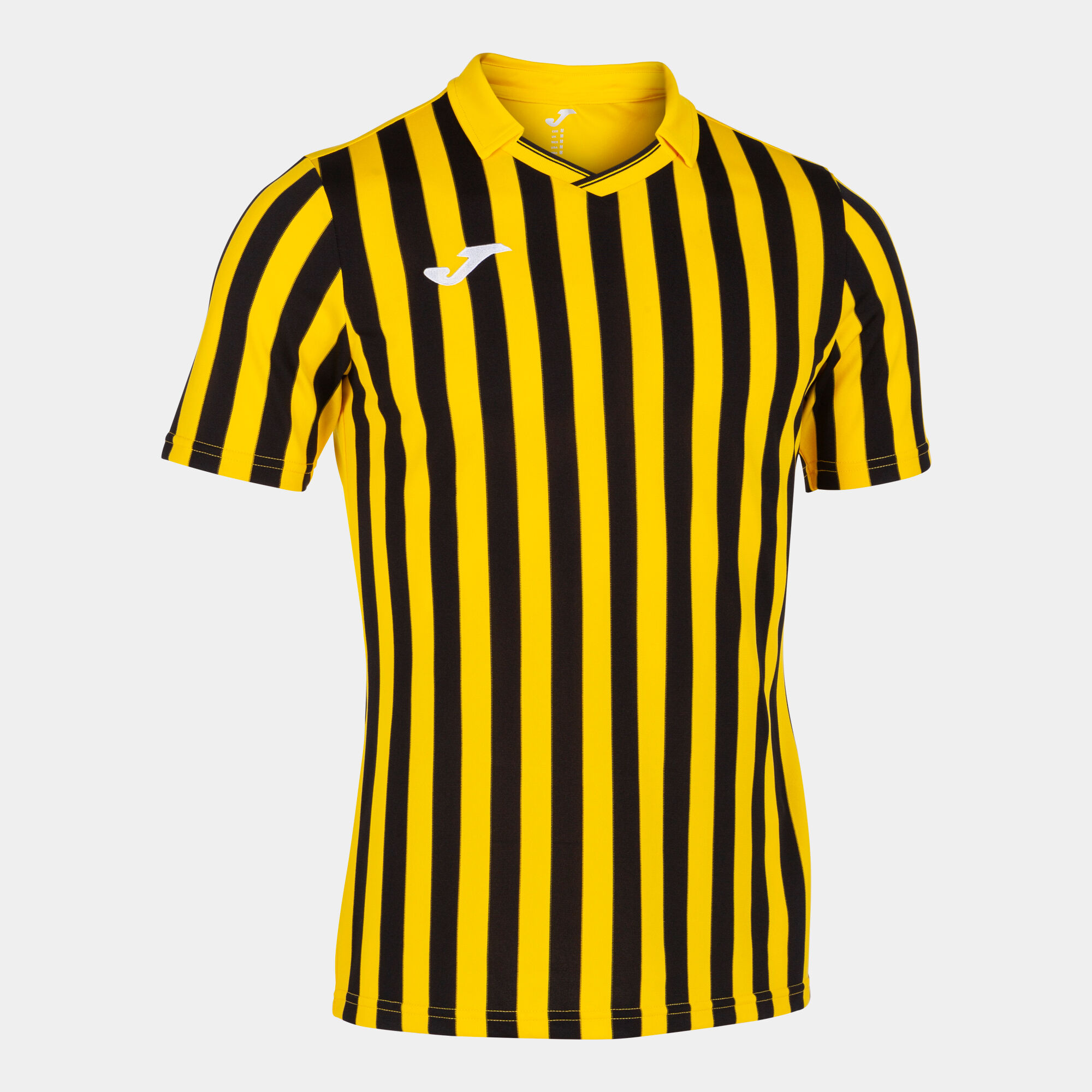 Shirt short sleeve man Copa II yellow black JOMA