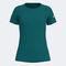 Shirt short sleeve woman Iconic turquoise