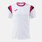 Camiseta manga corta hombre Terra blanco fucsia