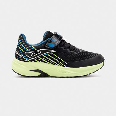 Sportschuhe laufen Super Cross Jr 25 junior schwarz lindgrün