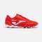 Botas f&uacute;tbol Toledo Jr 26 terreno firme FG junior rojo