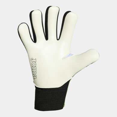 Guantes portero fútbol Hunter verde flúor negro