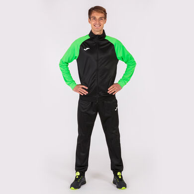 Chándal hombre Academy IV negro verde flúor