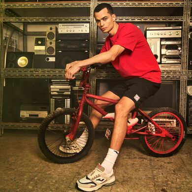 Shirt short sleeve unisex U-Tribe red