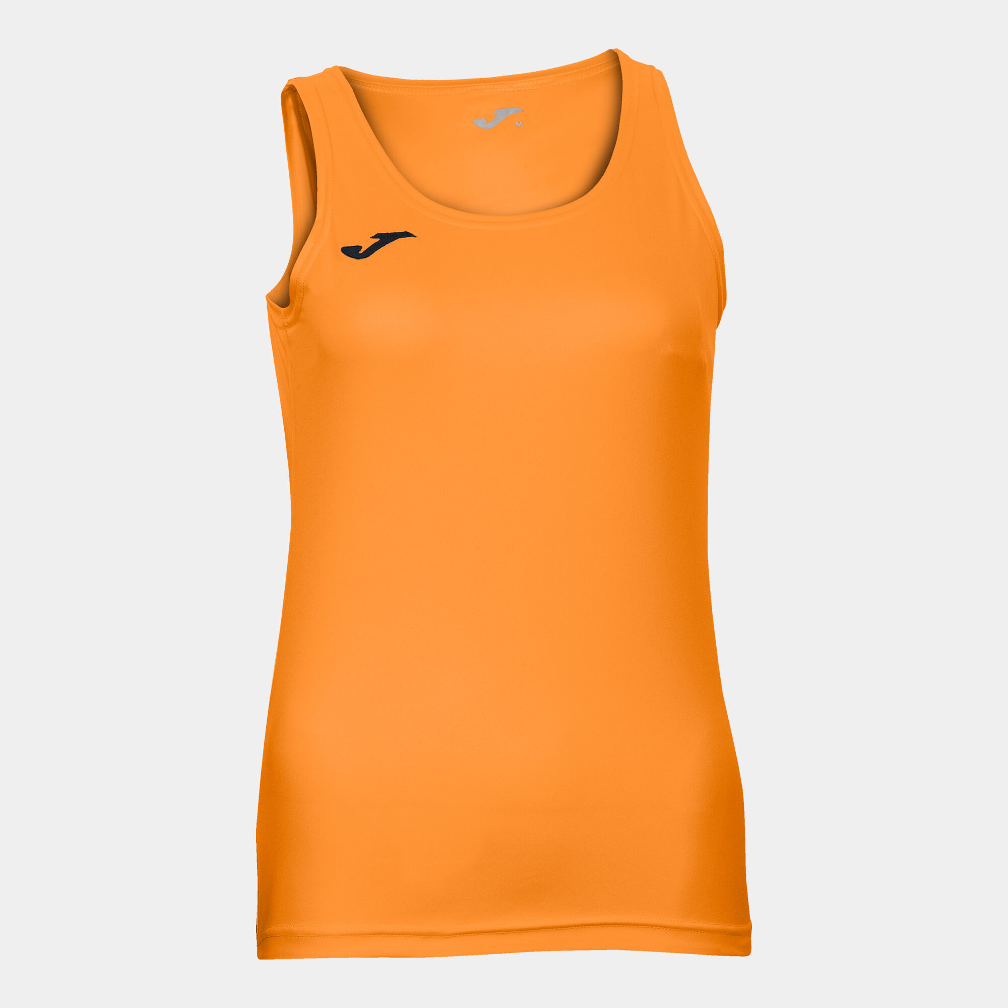 T-shirt de alça mulher Diana laranja fluorescente