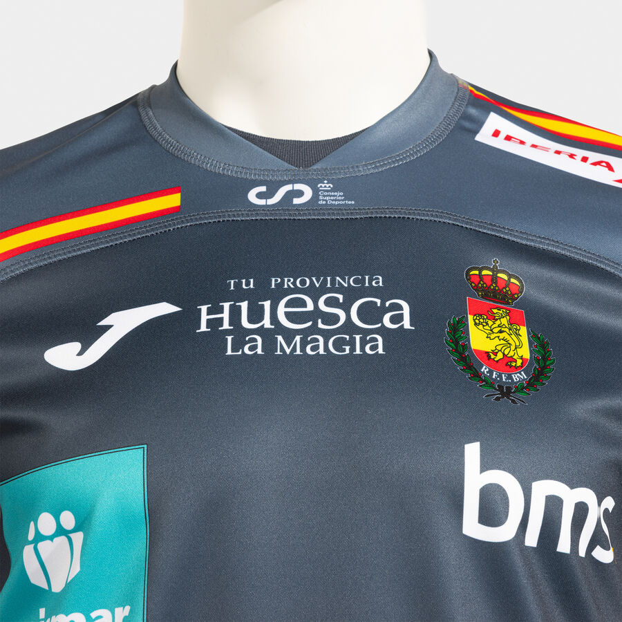 CAMISETA MANGA CORTA COMP. OFI. FED. BALONMANO ESPA&Ntilde;A