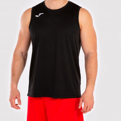 Sleeveless t-shirt man Combi Basket black