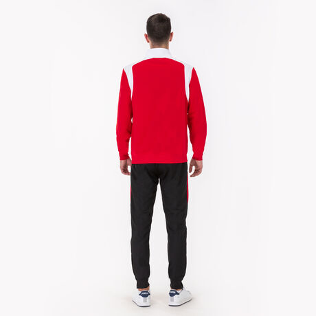 Tracksuit man Championship V red white