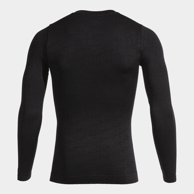 Camiseta manga larga hombre Brama Classic negro