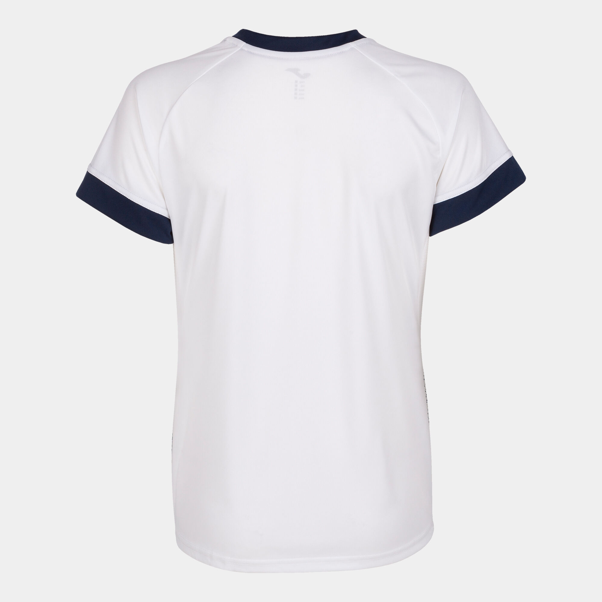 T-shirt manga curta mulher Supernova III branco azul marinho
