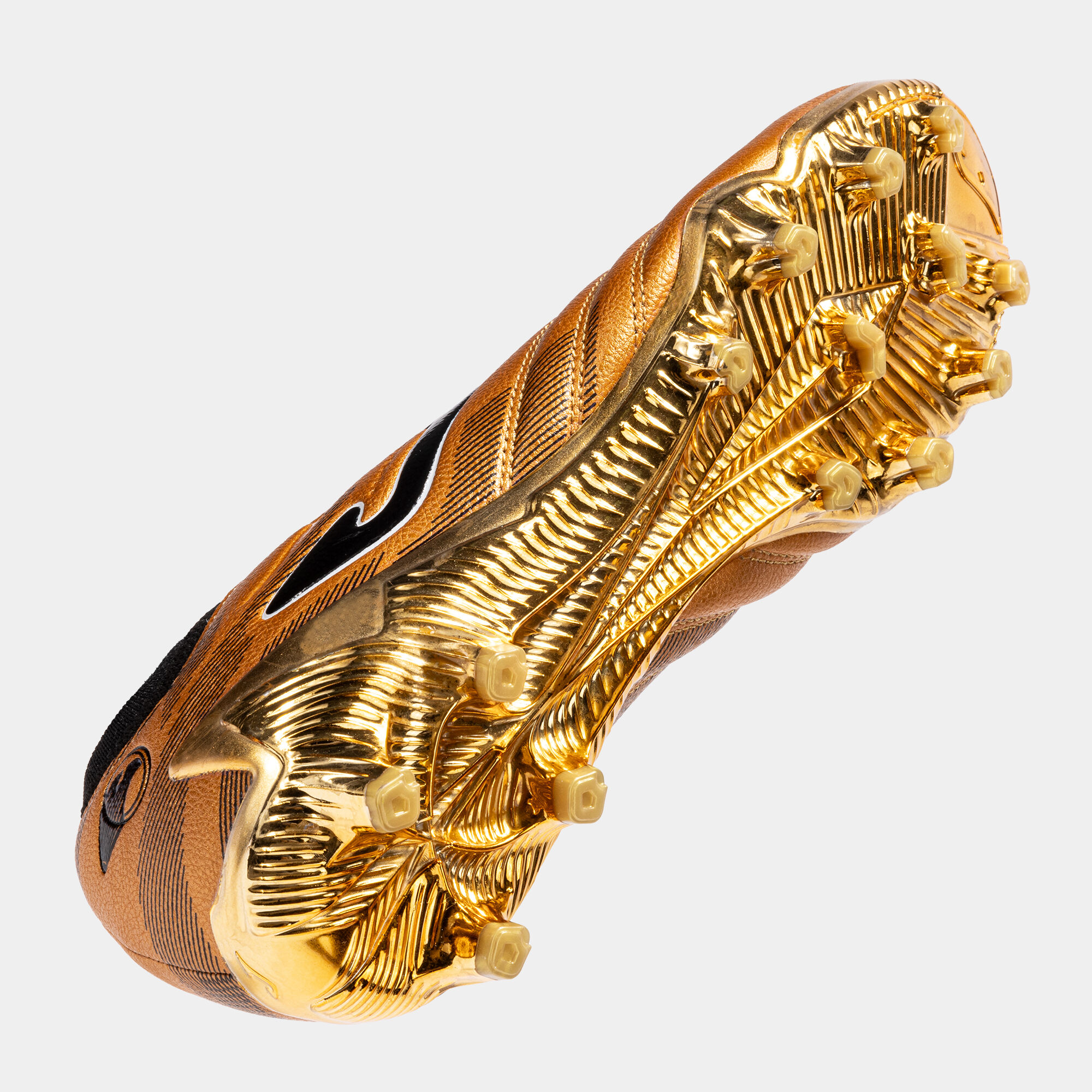 Football boots Powerful Cup 24 firm ground FG gold black
