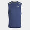 Sleeveless t-shirt man Indoor Gym blue