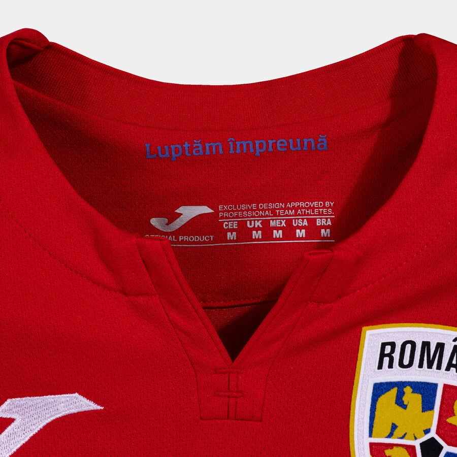 CAMISETA MANGA CORTA COMP. OFI. FED. FUTBOL RUMANÍA