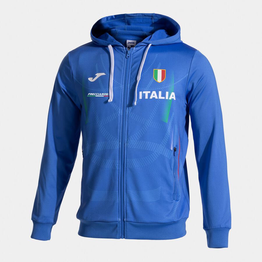 CHAQUETA CON CAPUCHA OTROS FED. ITALIA ATLETISMO