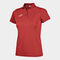 Polo manica corta donna Hobby rosso