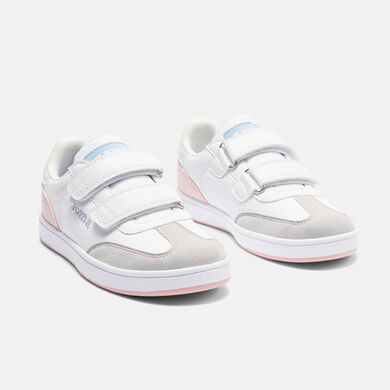 Pantofi sport casual Campus Jr 26 junior alb roz