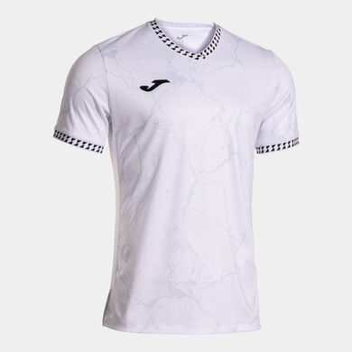 T-shirt manga curta homem Gold VII branco preto