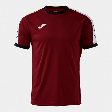 Shirt short sleeve man Heroic burgundy