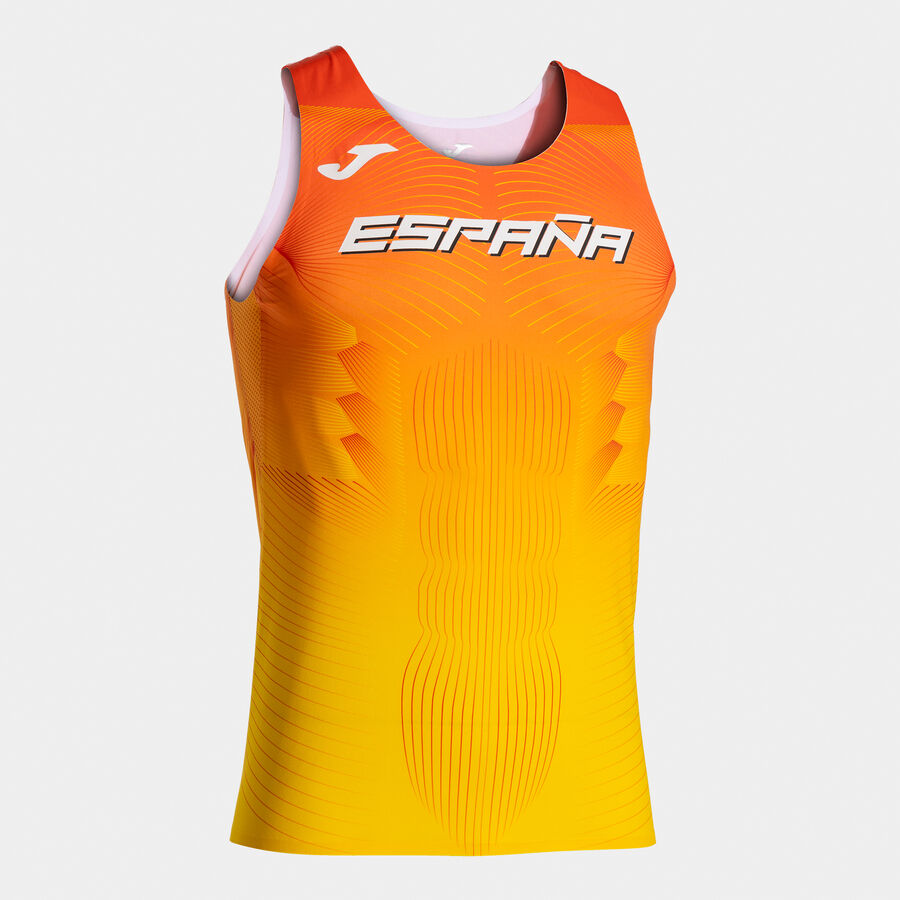 CAMISETA TIRANTES COMP. OFI. FED. ATLETISMO ESPA&Ntilde;A