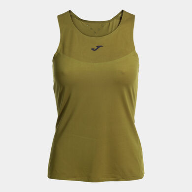 Camiseta tirantes mujer R-City verde