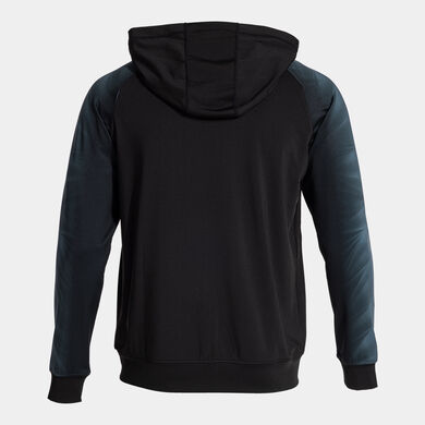 Giacca con cappuccio uomo Elite XI nero antracite