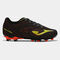 Botas f&uacute;tbol Evolution Jr 26 terreno firme FG junior negro