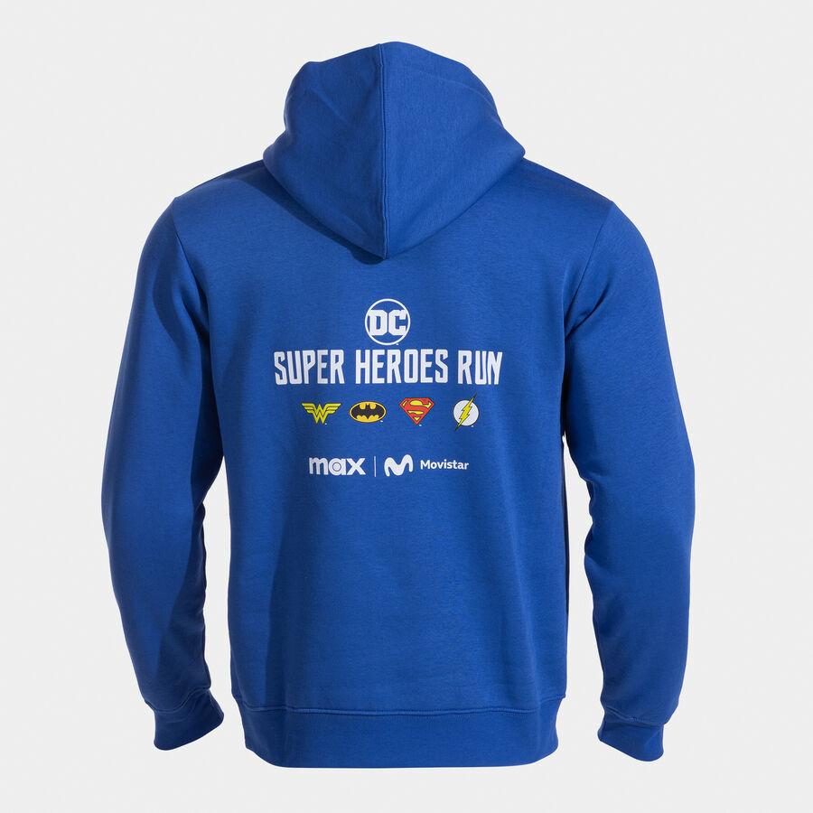 SUDADERA CON CAPUCHA DC SUPER HEROES RUN