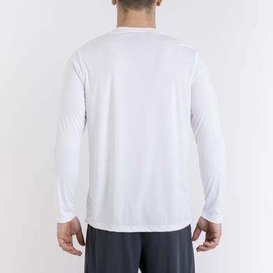 Langarmshirt mann Combi weiß