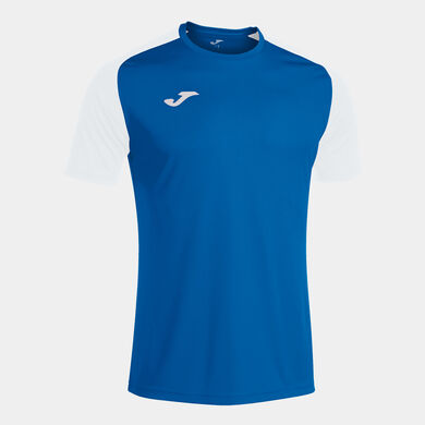 Tricou cu m&acirc;necă scurtă bărbaȚi Academy IV albastru regal alb