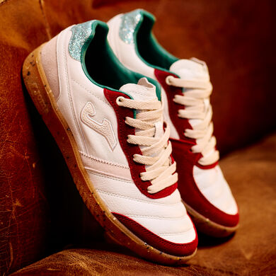 Sapatilhas casual C.Mundial 25 mulher bege rosa