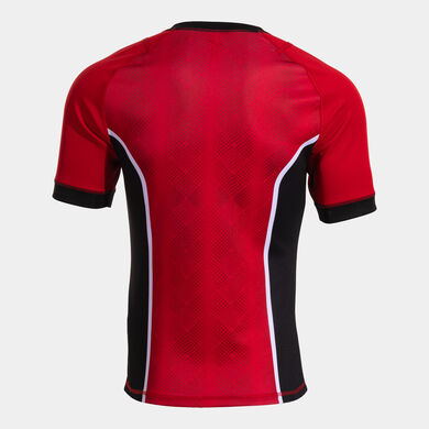 Camiseta manga corta hombre Myskin III rojo negro
